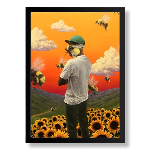 Quadro Tyler, The Creator Flower Boy Rap Arte Decoração