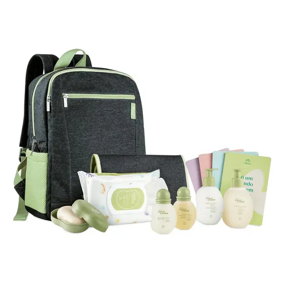 Kit Natura Mochila Papai Bebê