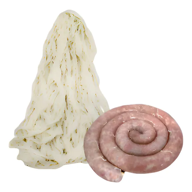 Tripa De Porco Para Linguiça 28/32 Fio Curto 45 Metros
