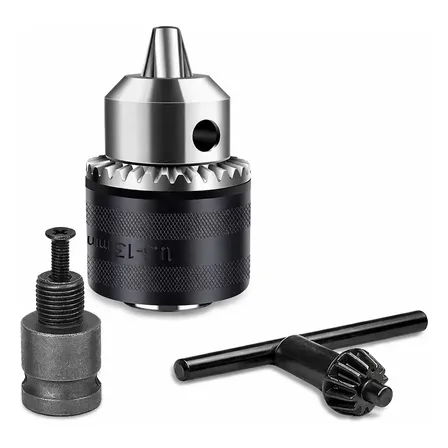 Kit Mandril Chave 1/2 Rosca C/ Adaptador De Impacto 1,5-13mm Tsd.imports