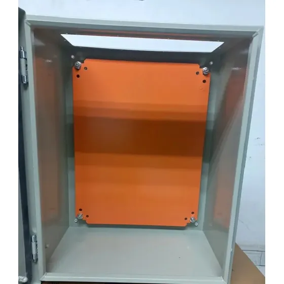 Caja Gabinete Eléctrica Control 50x40x25cm Doble Fondo