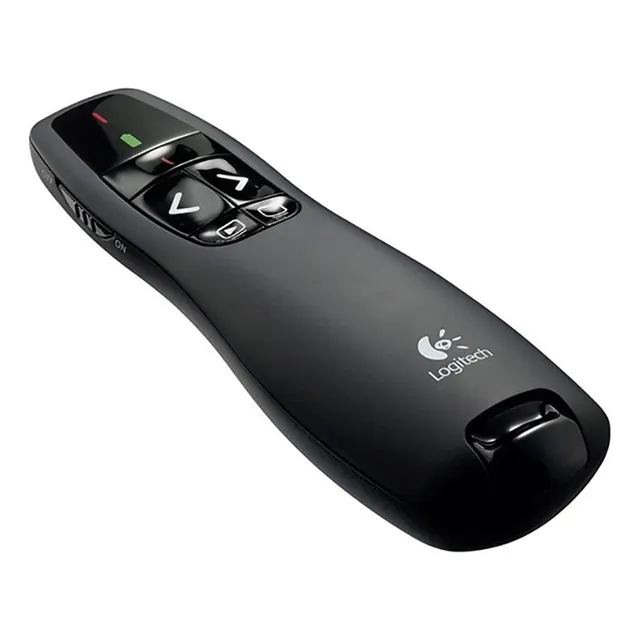 Presentador De Diapositivas Puntero Láser Logitech R400