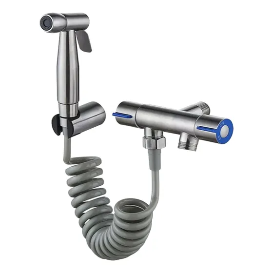 Ducha Tipo Telefono Bidet Set Acero Inoxidable