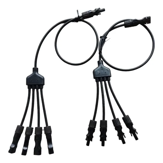 Conector Mc4 Par Cuadruple C/cable Mmmm/h - Hhhh/m  