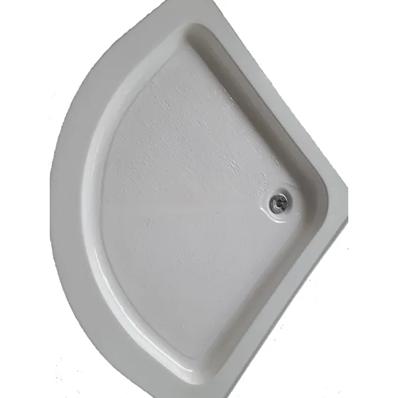 Duchero, Plato De Ducha 80x80 Fibra De Vidrio Esquinero