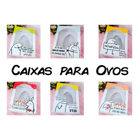 Arquivos Para Caixas De Ovos De Colher - Pascoa Flork Em Pdf