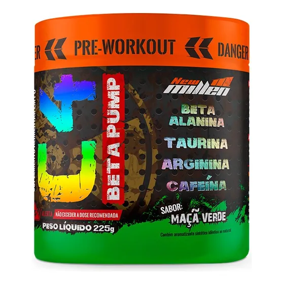 Pré Treino C4 Beta Pump (225g) - New Millen Pré Workout 