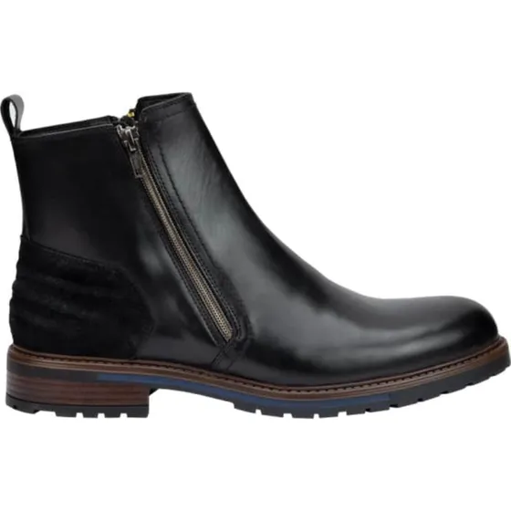 Botin Casual Cierre Hombre Choppard Negro