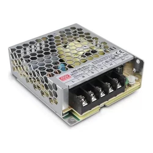 Fuente De Poder Lrs-50-24 Mean Well, 50w: 24vcd 2.2a