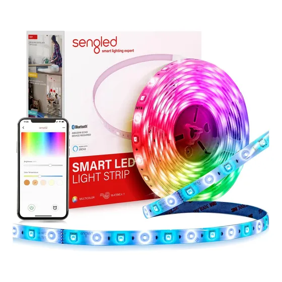 Sengled Smart Bluetooth Mesh Led Multicolor Light Strip, 5m 