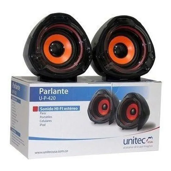Corneta Multimedia Unitec U-p 420 3.5 Mm