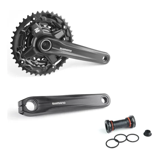 Triplato Shimano Altus Fc-mt2010-3 Con Bottom Bracket
