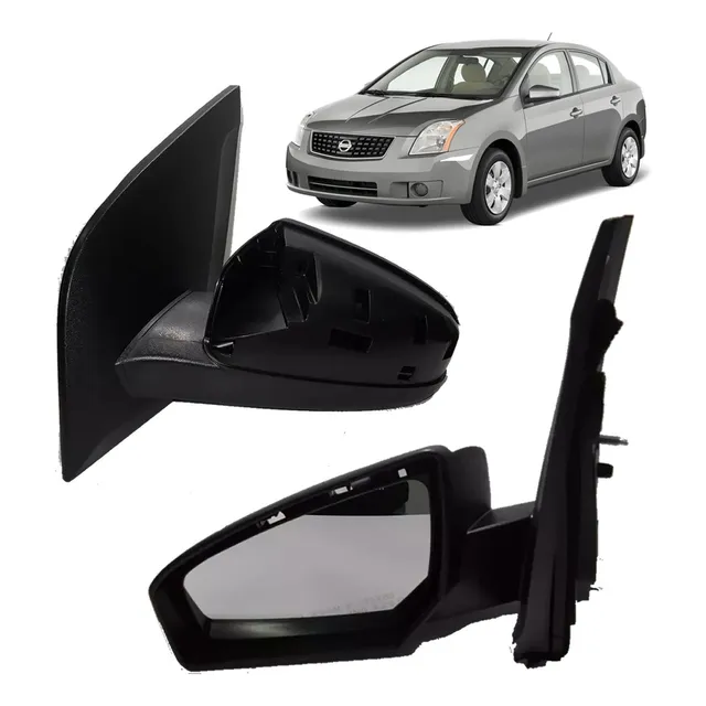 Retrovisor Sentra 2007 2008 2009 2010 Elétrico Esq Sem Capa