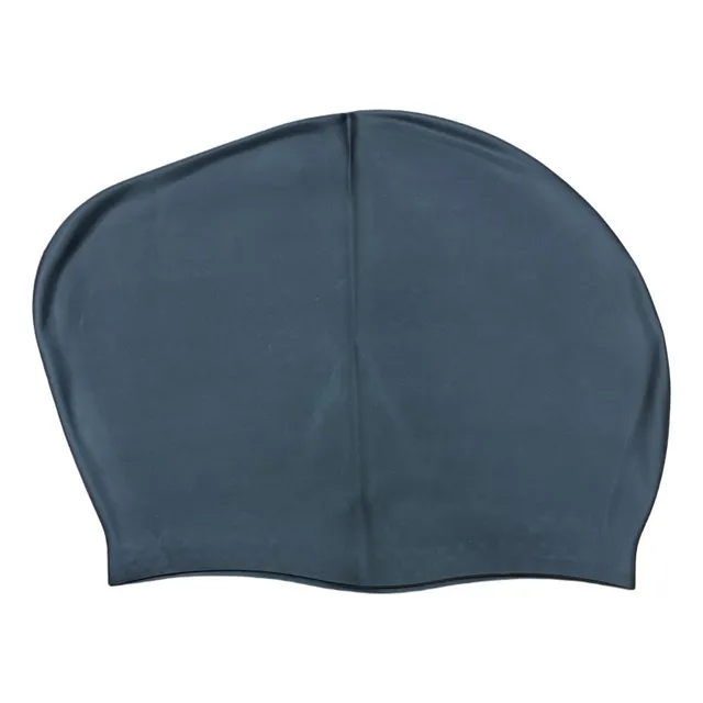 Gorra De Piscina Natacion Para Pelo Largo Silicona Deportiva
