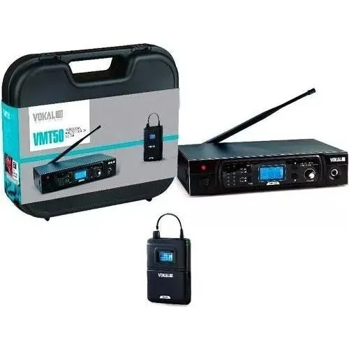 Sistema Monitor Retorno Sem Fio Vmt 50 Vokal Sem Fone Cor Preto
