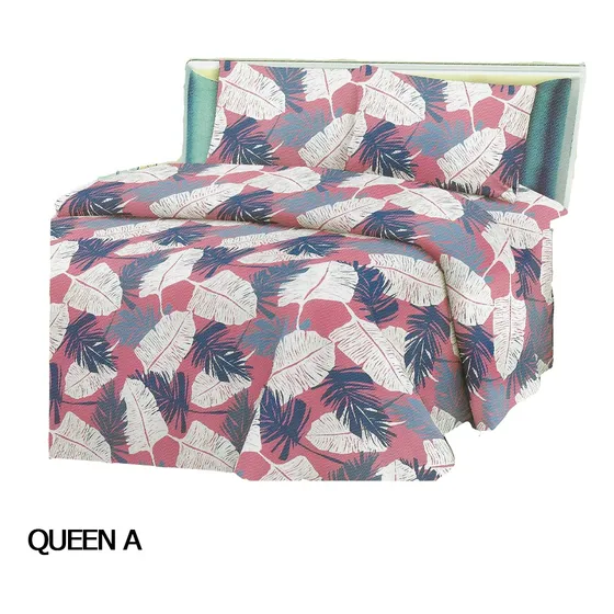 3 Juego De Sabana Queen 100% Algodón 