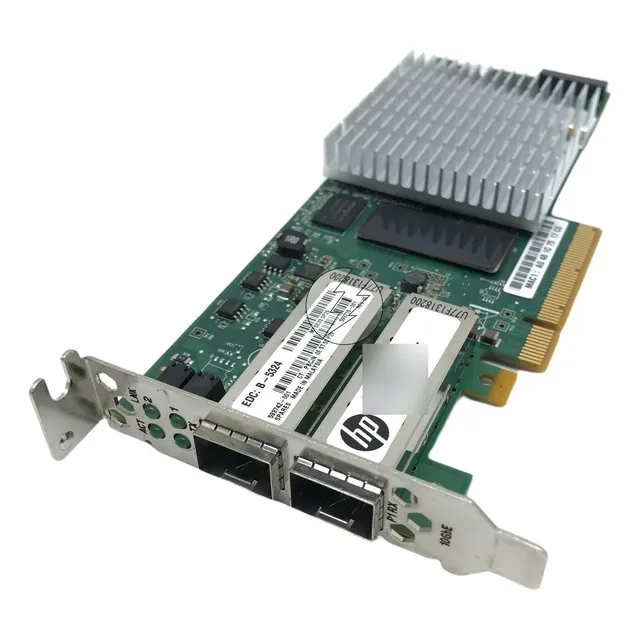Tarjeta de red HP NC523sfp Qle3242-HP: 2 puertos Sfp+ 10 gb, Pci