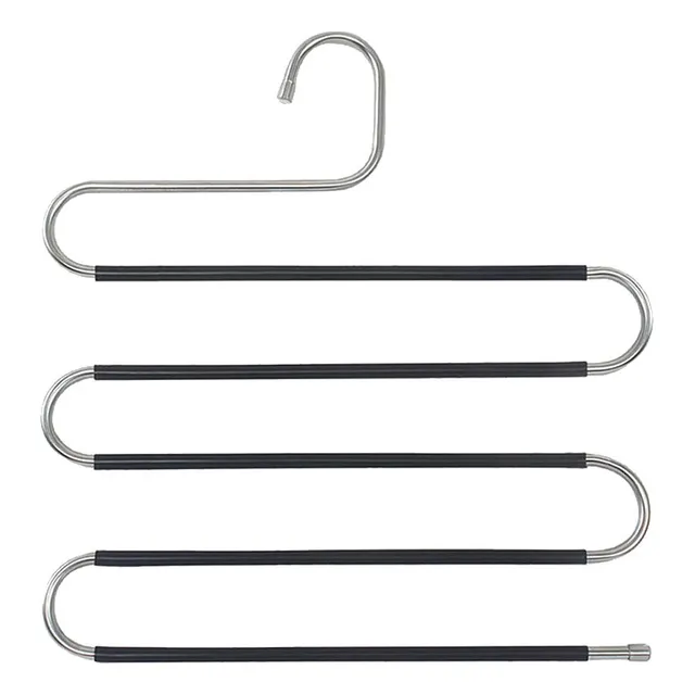 Percha Múltiple Organizador De Metal Resistente Pantalón