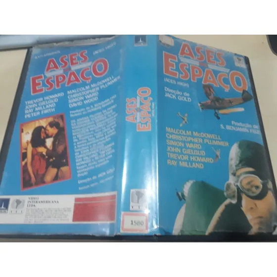 Vhs Dvd Ases Do Espaco - Leia 