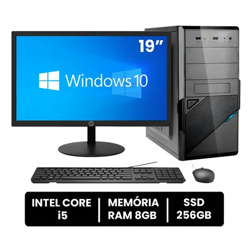 Computador Cpu Hp Prodesk 400g5 Core I5 8500 8gb 500g Win 10