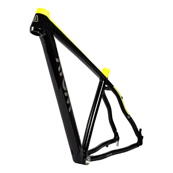 Cuadro Atom Aluminio Mtb Burner 29 Lima Neon Negro T16-s