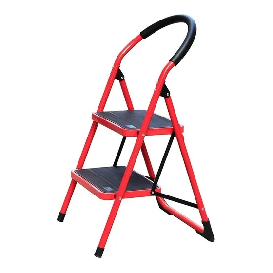 Escalera Everest Plegable 2 Escalones Metal 100 Cm