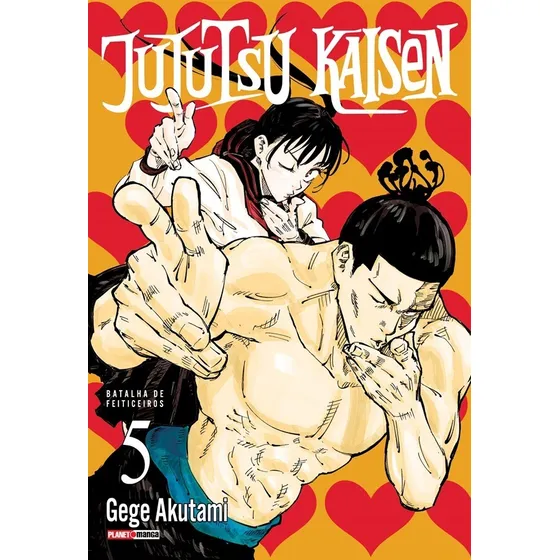 Jujutsu Kaisen: Batalha de Feiticeiros Vol. 5, de Akutami, Gege. Editorial Panini Brasil LTDA, capa mole em português, 2022