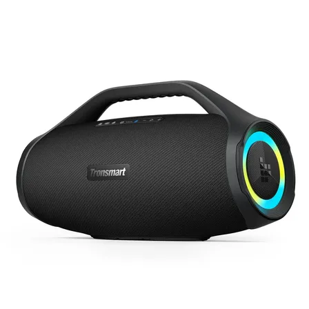 Bocina Bluetooth Portátil Tronsmart Bang 2 Max Potencia De 200w Soporta Auracast Y Tws Ipx7 Contra Agua Batería Hasta 26h Para Camping Playa Fiestas
