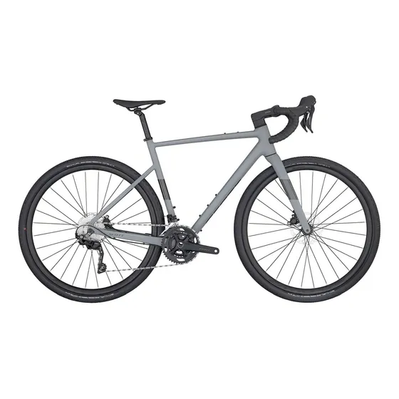 Bicicleta Ruta Scott Speedster Gravel 40 24 10 Vel Gris Tamaño Del Marco 54 Cm