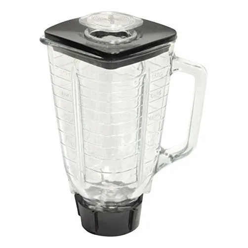 Vaso De Licuadora Rosan Clasico De Vidrio Compatible Con Marca De Licuadora Oster