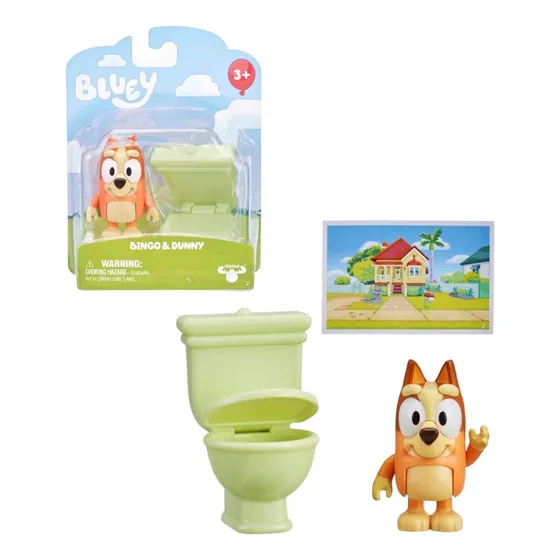 Pack Figura Bingo Y Dunny - Bluey Original