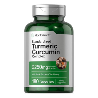 Suplemento Cúrcuma Con Pimienta Negra 2250 Mg 180 Capsulas Sin Sabor Suplemento Cúrcuma Con Pimienta Negra 2250 Mg 180 Capsulas Sin Sabor