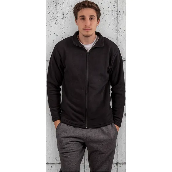 Campera Hombre Micropolar Abrigado Buzo Cierre Invierno