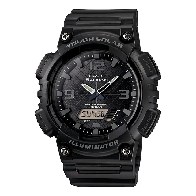 Reloj Casio Aq-s810w-1a2 Para Caballero Deportivo- Negro 