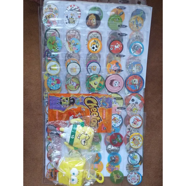 Colección Completa Tazos Bob Sponja 2007 + Tazos Chester