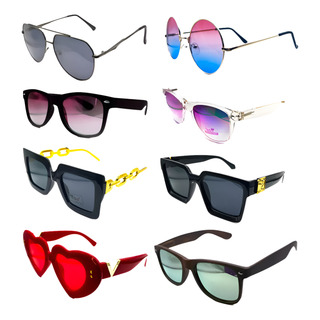 Paca De 30 Lentes De Sol Con Modelos Variados Unisex Uv Paca De 30 Lentes De Sol Con Modelos Variados Unisex Uv