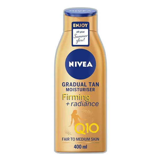 Nivea Body Q10 Crema Hidratante Corporal Bronceadora Gradual