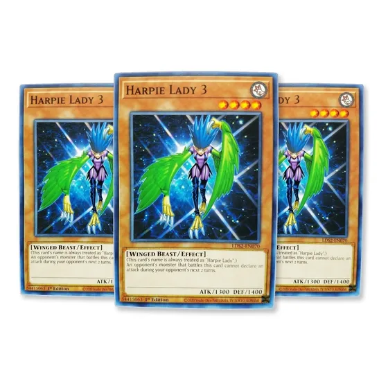 Yugi-oh! Harpie Lady 3 Lds2-en070 Comun