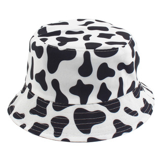 Sombrero De Pescador Con Estampado De Vaca Sombrero De Pescador Con Estampado De Vaca