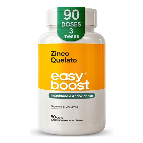 Zinco Quelato Bisglicinato 29mg 90 Cáps