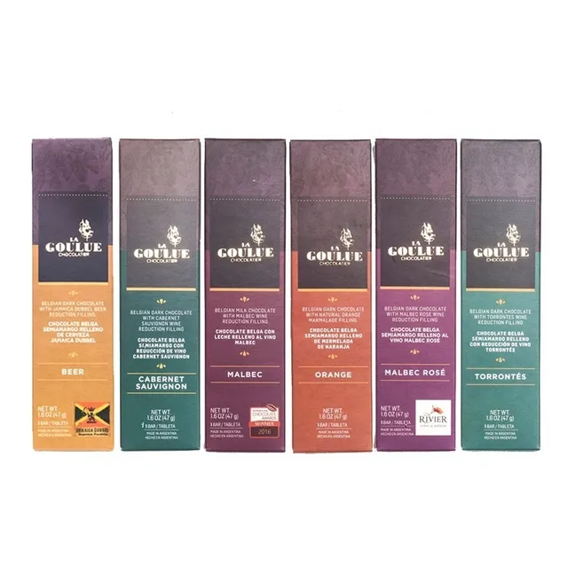 La Goulue Chocolate 6 Varietales Rellenos De Reducción Vino