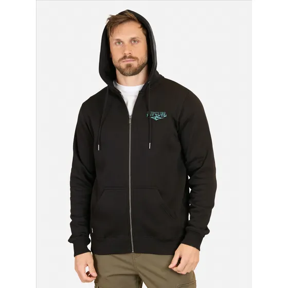Poleron Fz Flashcurl Negro Hombre Rip Curl
