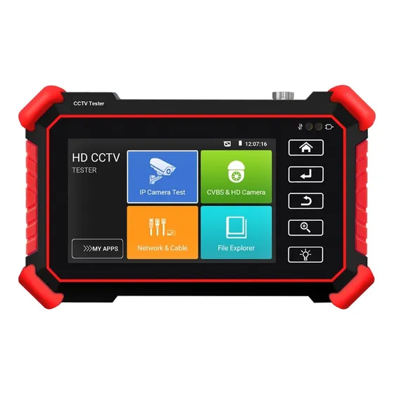 Testador De Câmera Ip 4k 8mp Cctv Tester Iptv 4 Polegada