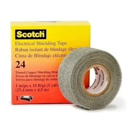 3m Scotch Teipe 24 Cinta De Blindaje Eléctrico, 1 In X 15 Ft