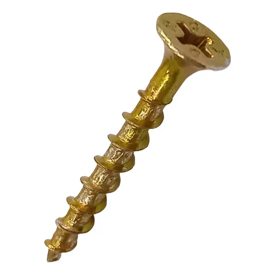 Tornillo Autoperforante Fix Dorado 4 X 30 X 200 Uni / C