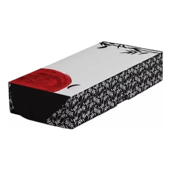 Embalagem Para Sushi Retangular Comida Japonesa M - 50 Unid