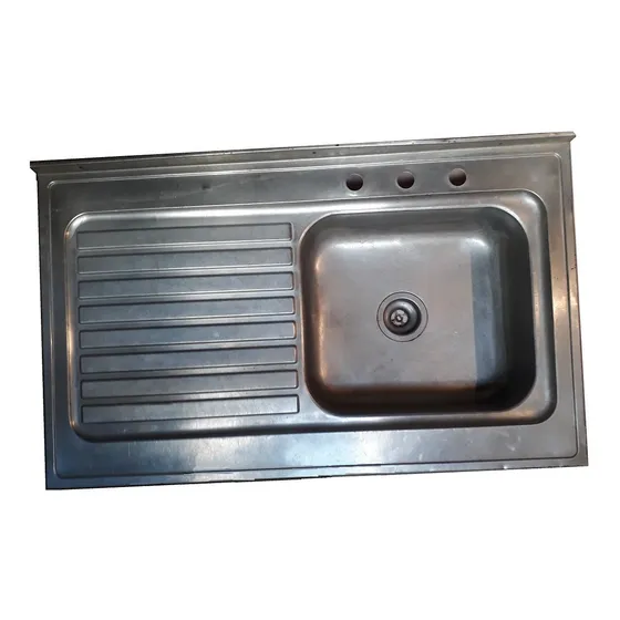 Fregadero Lavaplato Aceroinoxid Sobreponer Grueso 108x165cm 