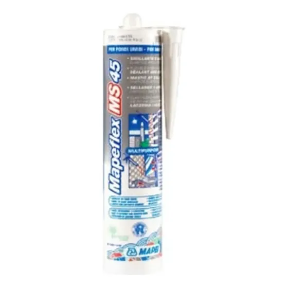 Mapeflex Ms45 Blanco Silicona Sellante Y Adhesivo