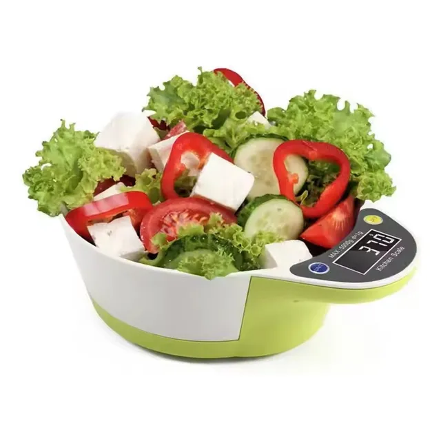 Balanza Digital Gramera Multifucional 5kg Tipo Tazón Bowl