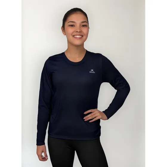 Camiseta Manga Larga Para Mujer - Muvin